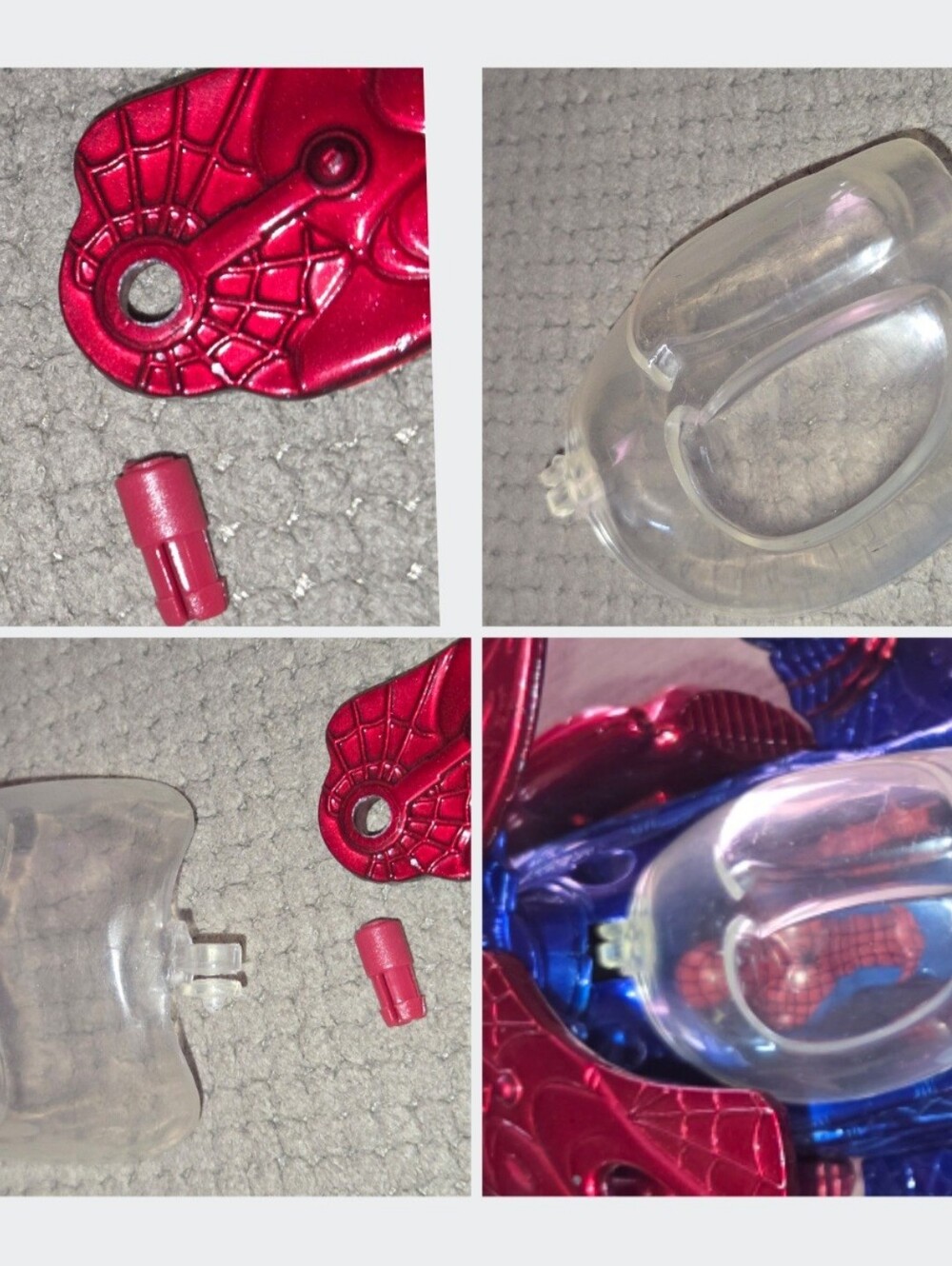 Spidey Web Copter Rare 2003 Toy Biz With 1992 Spiderman Action Figure - Picture 3 of 16